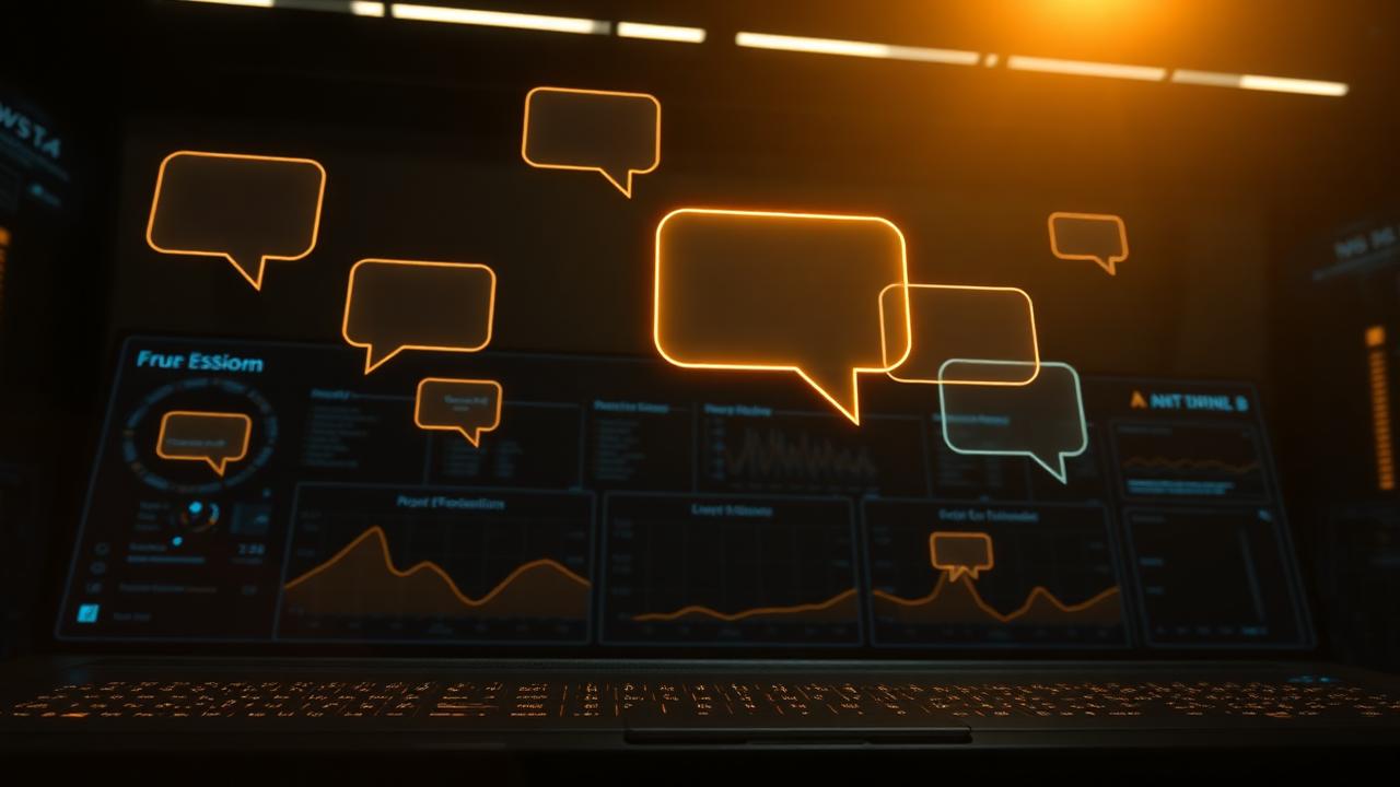 Chatbots powered by AI to help business professionals and customers.