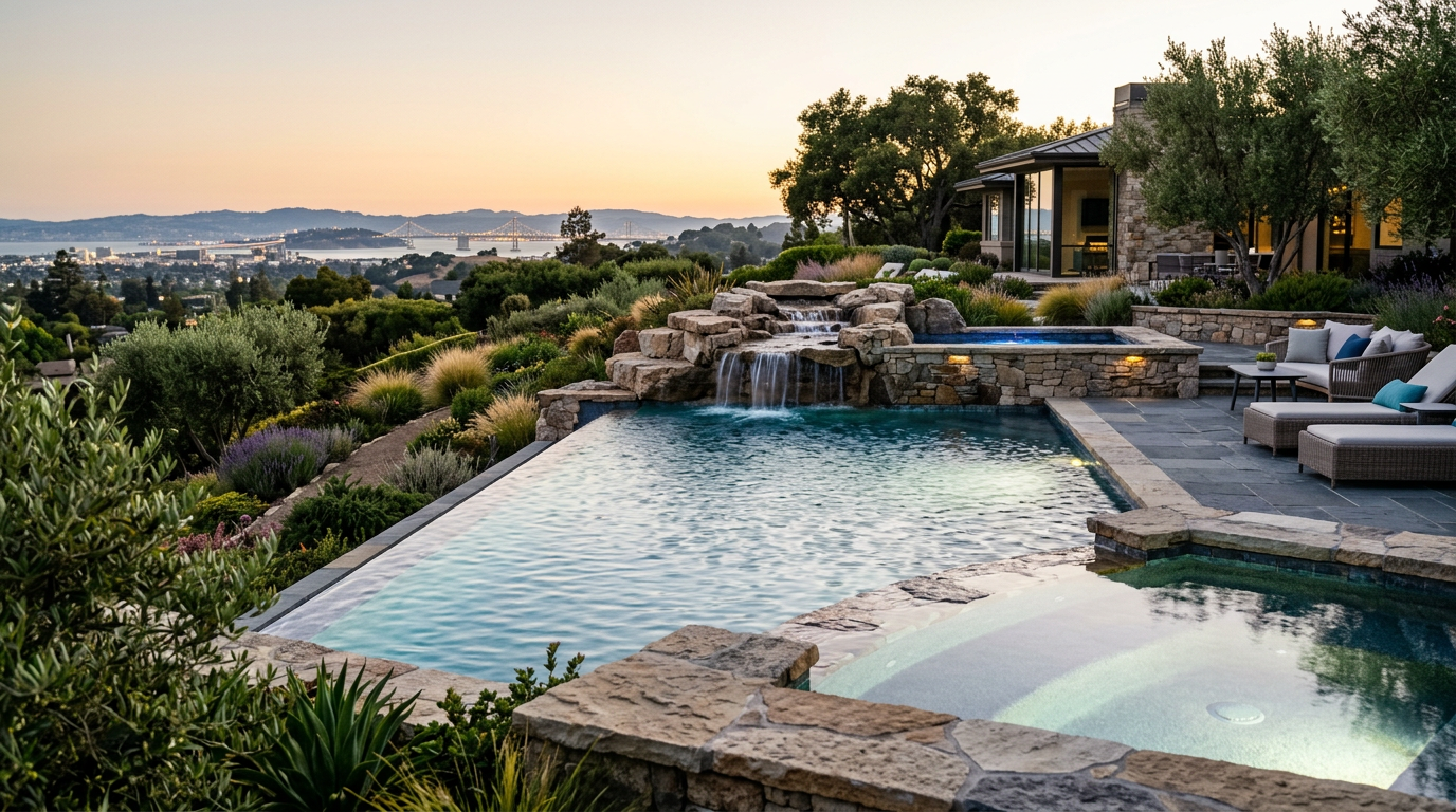 Bay Area Pool Builders, Marketing $150K Custom Builds, Pool Builders insights from Willix AI