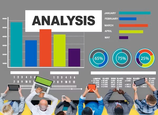 Digital marketing analytics and lead conversion dashboard