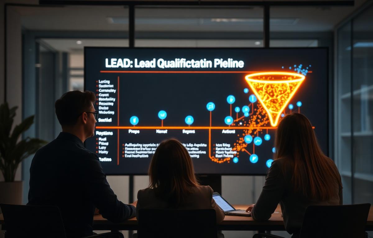 Business lead generation in California using AI