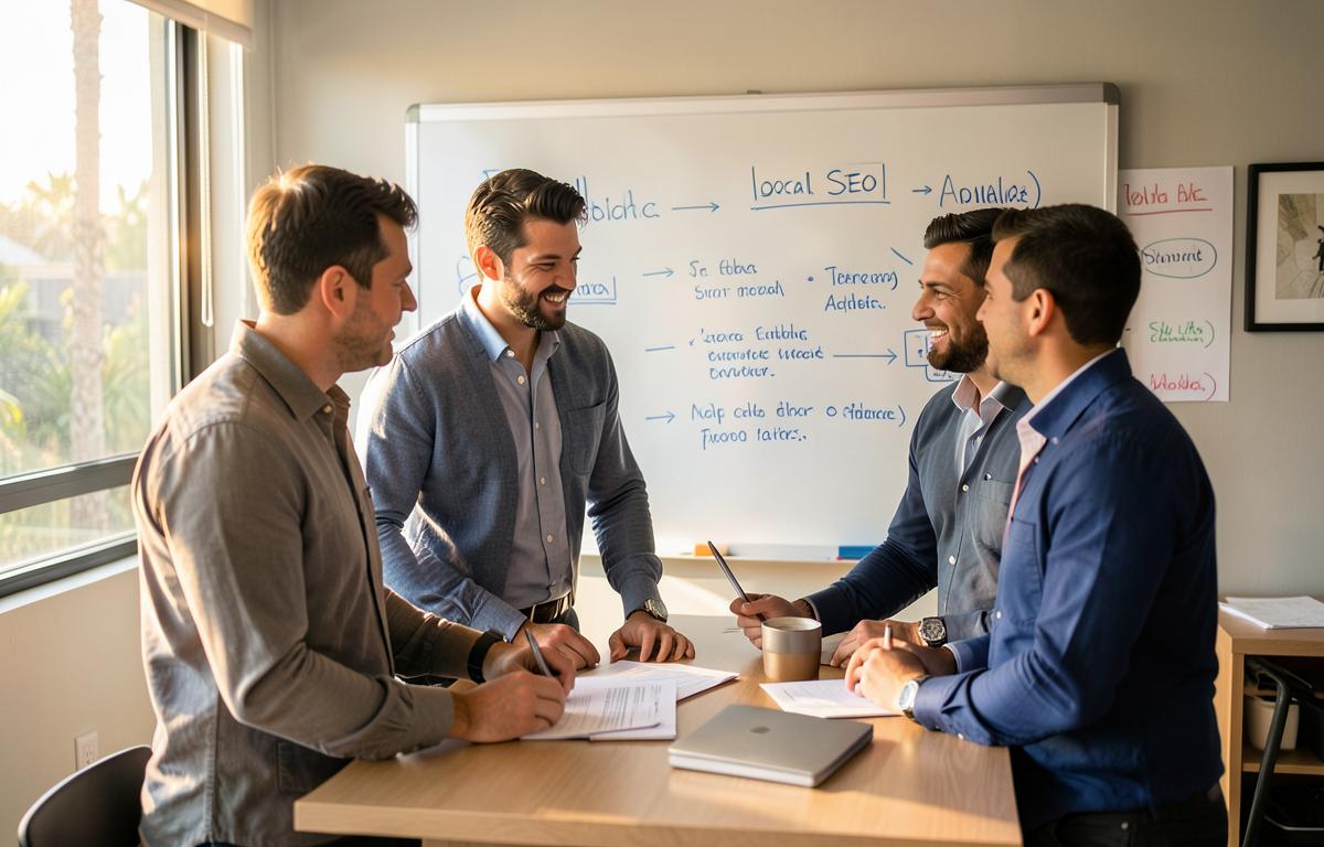 California SEO services helping a local business improve Google search visibility