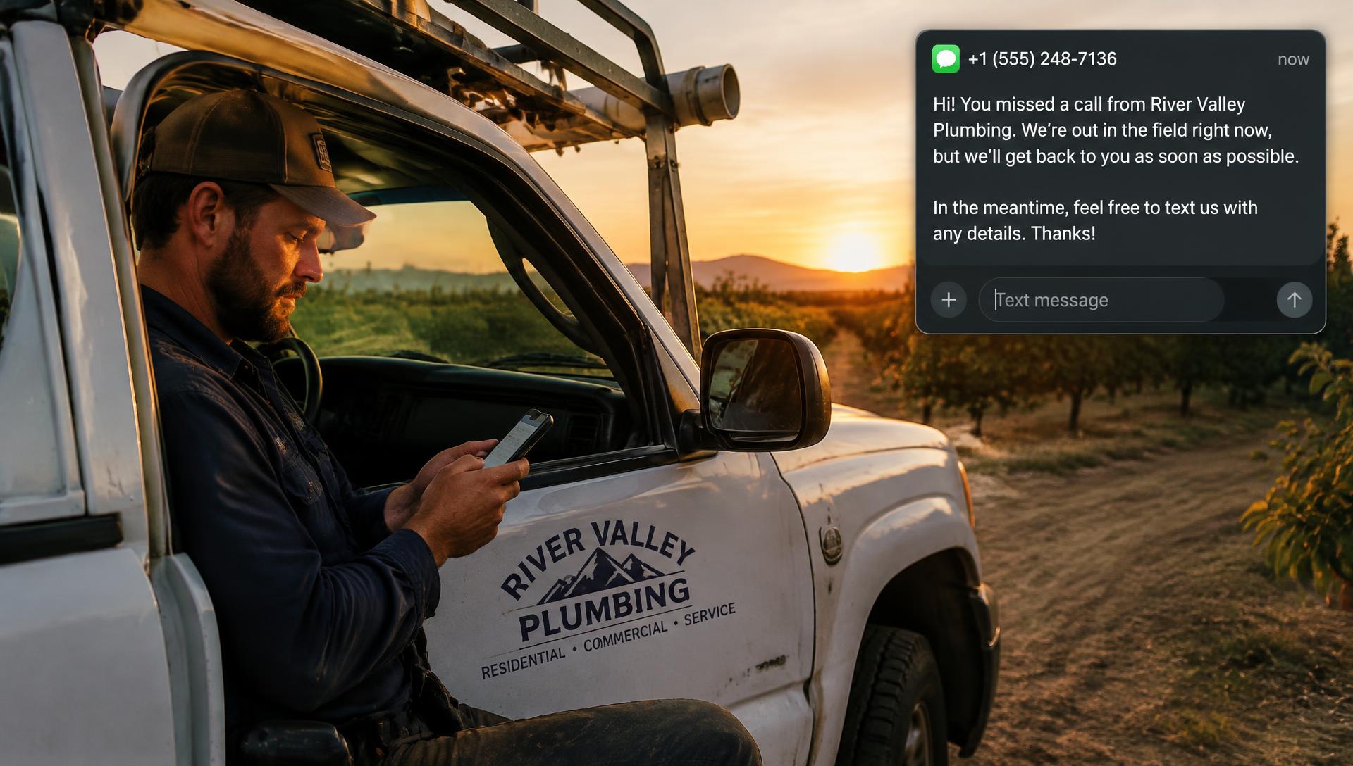 Ceres, CA, businesses with Missed Call Text Back service by Willix AI