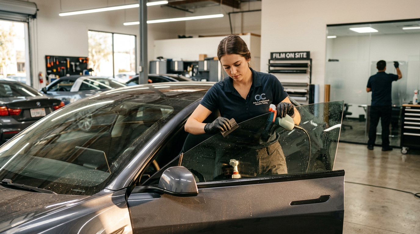 Orange County Window Tinting: Auto + Architectural Combo SEO, Window Tinting insights from Willix AI