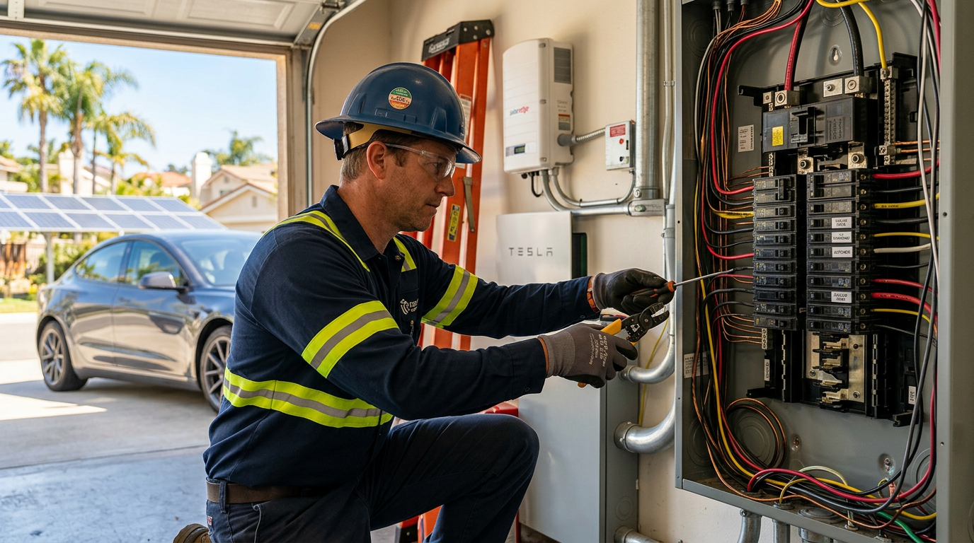 San Diego Electricians: Rank for Solar + EV Install Keywords, Electrician insights from Willix AI