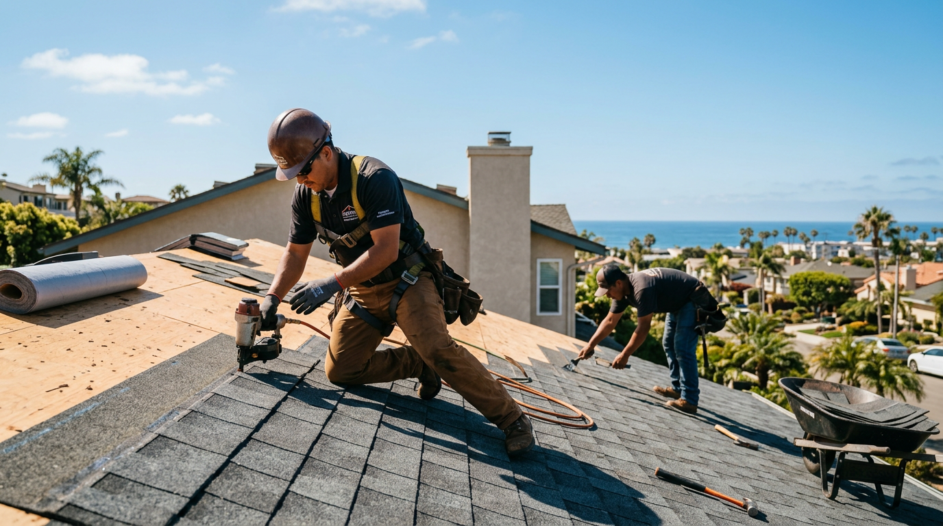 San Diego Roofers, Coastal Roofing Niche SEO, Roofing insights from Willix AI