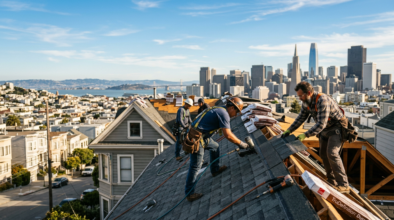 San Francisco Roofing Companies: Rank in a Saturated Market, Roofing insights from Willix AI