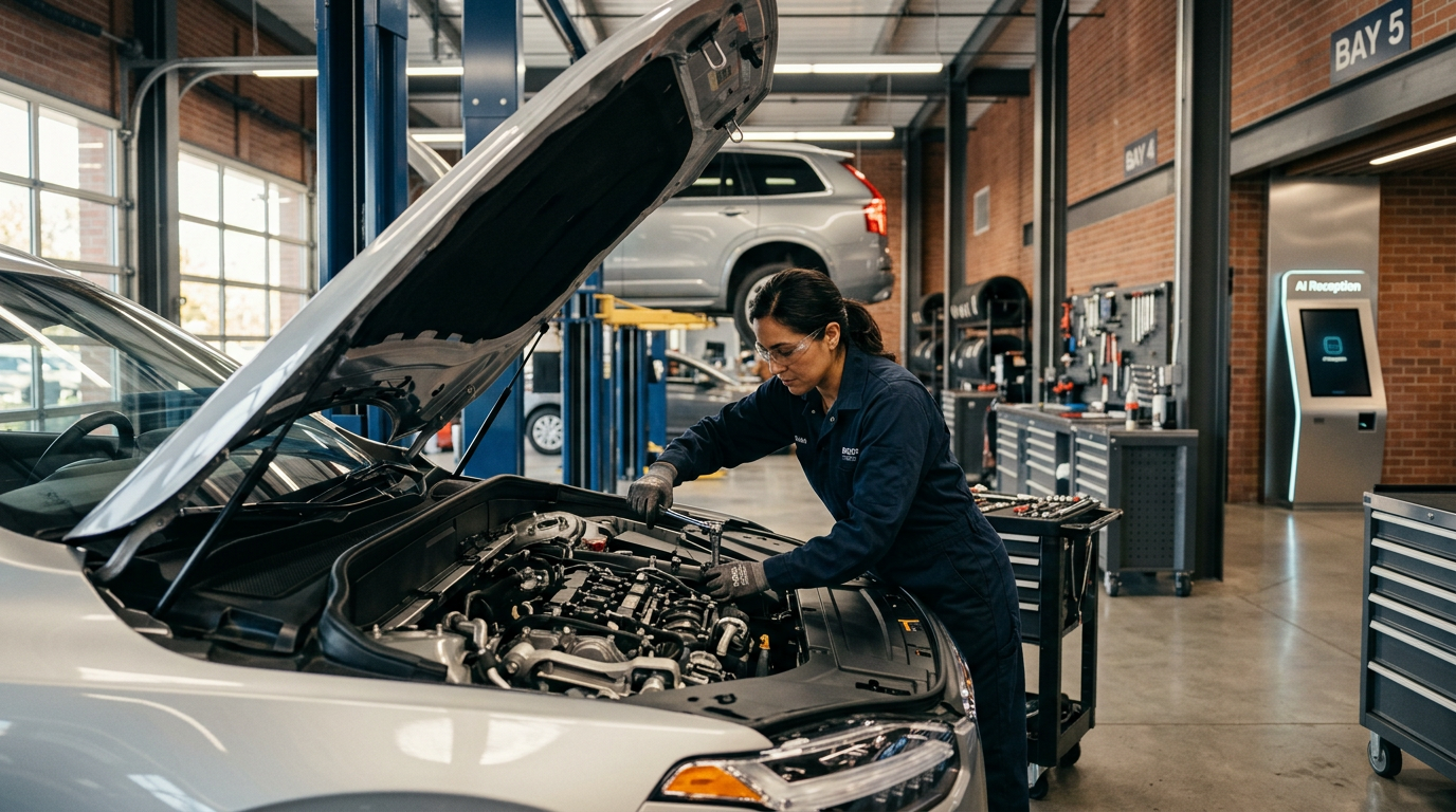 San Jose Auto Repair: AI Receptionist for Multi-Bay Shops, Auto Repair insights from Willix AI