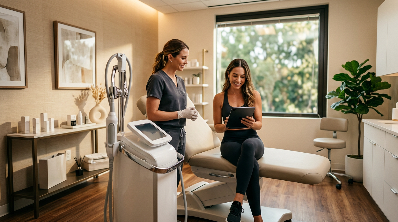 San Jose Body Sculpting, Tech-Savvy Client Funnel, Body Sculpting insights from Willix AI